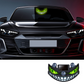 🚗 Solární LED výstražné světlo „ďáblovo oko“ pro automobily  😈