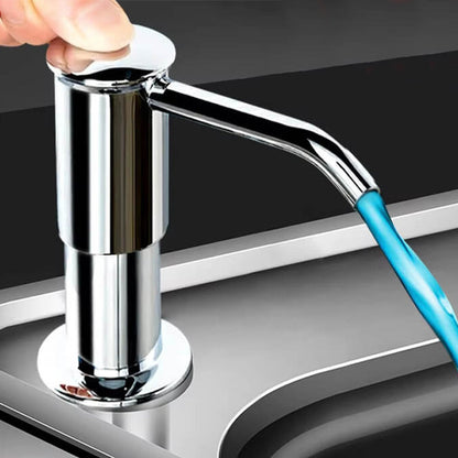🚿Odolný vestavný dávkovač mýdla do kuchyňského dřezu