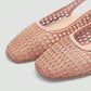 👡🌸 Dámské pletené sandály s otevřenou patou – Elegantní pletená textura, která okamžitě dodá francouzský šik a uvolněnou eleganci ✨