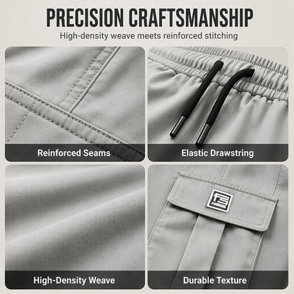 👖‑50 % ! 🏕️ Pratique et robuste | Pantalon cargo homme coupe ample multi-poches ✨