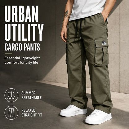 👖‑50 % ! 🏕️ Pratique et robuste | Pantalon cargo homme coupe ample multi-poches ✨