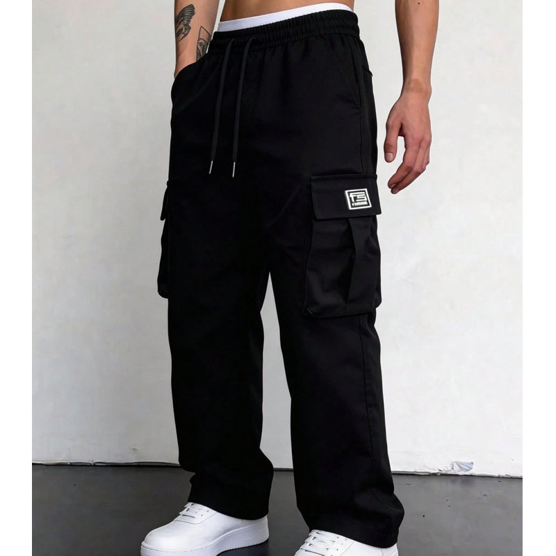 👖‑50 % ! 🏕️ Pratique et robuste | Pantalon cargo homme coupe ample multi-poches ✨