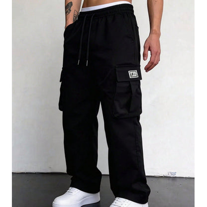 👖‑50 % ! 🏕️ Pratique et robuste | Pantalon cargo homme coupe ample multi-poches ✨