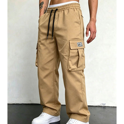 👖‑50 % ! 🏕️ Pratique et robuste | Pantalon cargo homme coupe ample multi-poches ✨