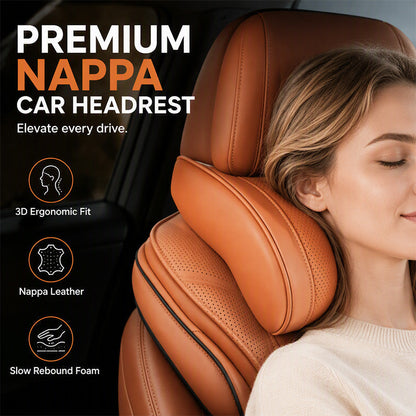 🚗💤 Autopolštářek na krk z paměťové pěny – ergonomický, univerzální, ideální pro dlouhé cesty✨