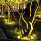 🌳 Prstencová lampa na strom IP65🌙Voděodolná úsporná a snadná instalace