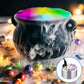 🎃 12barevný LED generátor mlhy – Efektní světelný efekt pro halloweenské večírky doma