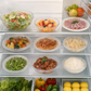Bezpečné skladování potravin – potravinářské víčka z PE bez BPA – těsná a pružná, vhodná na každou nádobu. K vyzvednutí! 🥗