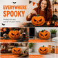🎃Halloweenská dekorace s dýní s červenýma očima👻｜Strašidelné noční světlo, dekorace na domácí večírek✨
