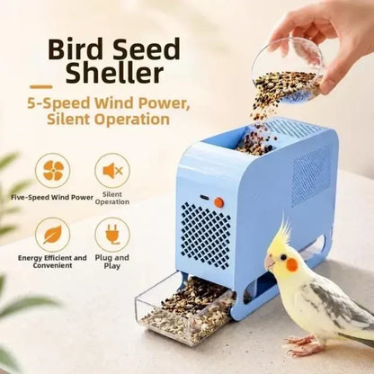 🐦50 % sleva💨 Čistič ptačího krmiva – Rychle odstraňuje prázdné skořápky, aby bylo krmivo čistší ✨