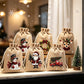 🎄 50% SLEVA!🎁 Vánoční dárkové taštičky se stahovací šňůrkou – stylové balení, snadné použití, vhodné k opakovanému použití pro sváteční překvapení ✨