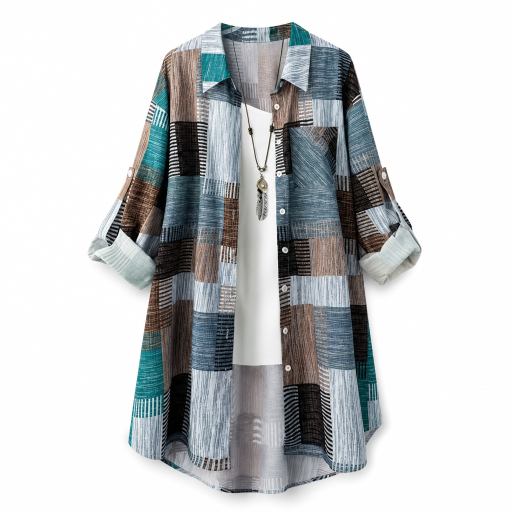 👔 Chemise à manches longues à carreaux, coupe ample décontractée, grande taille anti-UV pour printemps et automne ✨
