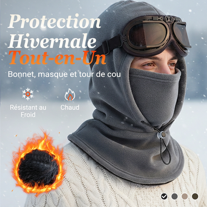 ⏳DERNIER JOUR DE SOLDE - 50 % DE RÉDUCTION !! ✨ Cagoule thermique avec cordon de serrage