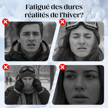 ⏳DERNIER JOUR DE SOLDE - 50 % DE RÉDUCTION !! ✨ Cagoule thermique avec cordon de serrage