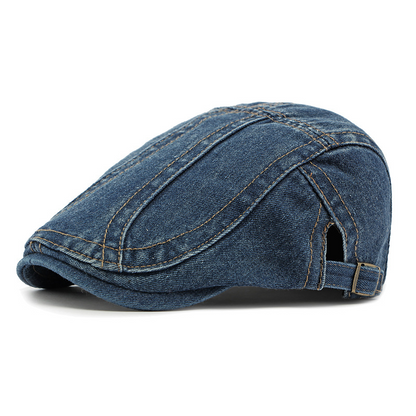 🔥 Nouveautés 2026 | 💸 Casquette newsboy en denim unisexe