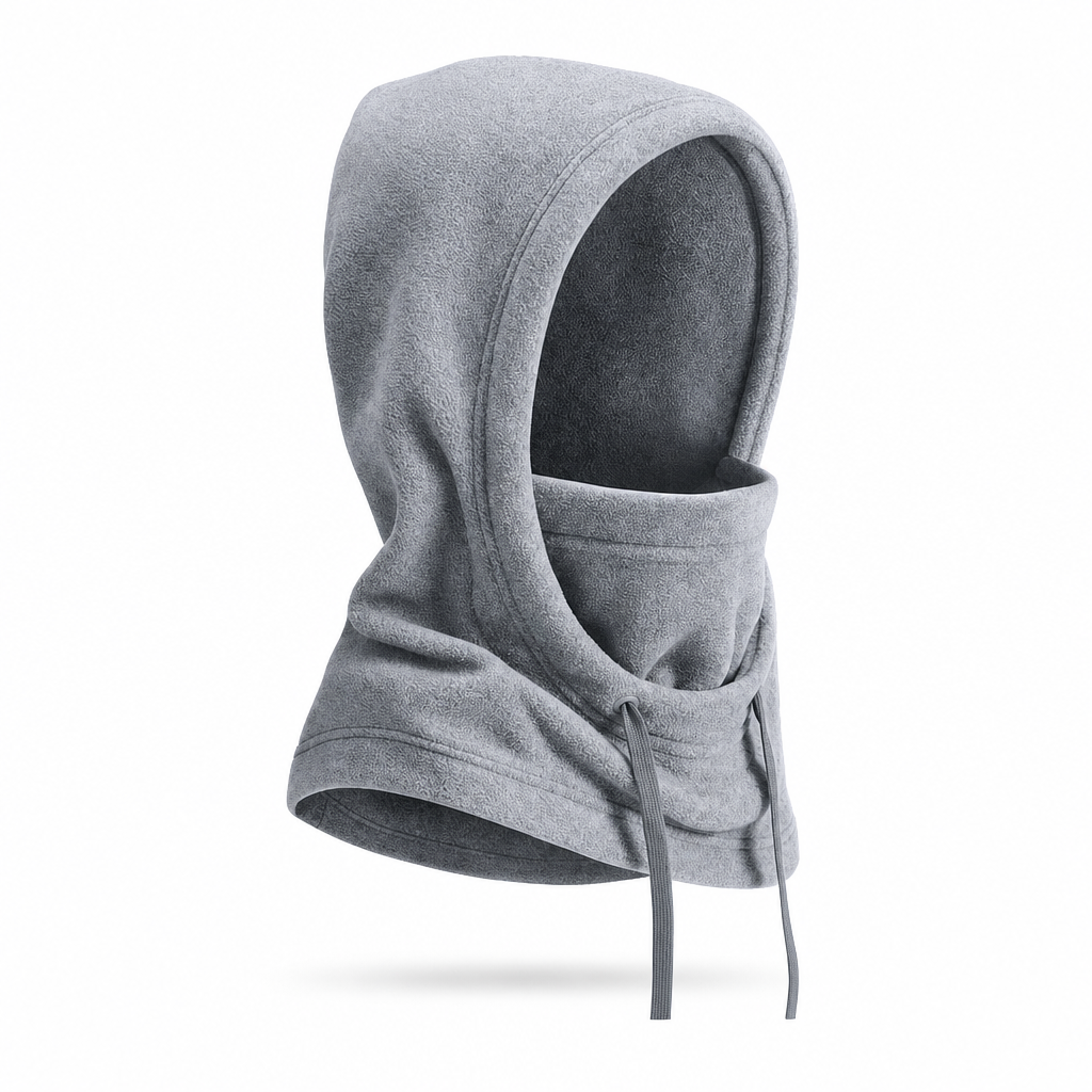 ❄️ Offre Limitée -50% ✨ Cagoule Thermique Polaire Double Épaisseur — Anti-Buée & Coupe-Vent ⛷️