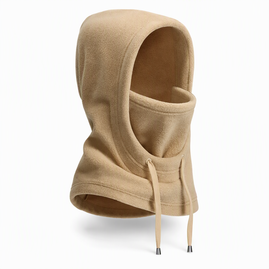 ❄️ Offre Limitée -50% ✨ Cagoule Thermique Polaire Double Épaisseur — Anti-Buée & Coupe-Vent ⛷️