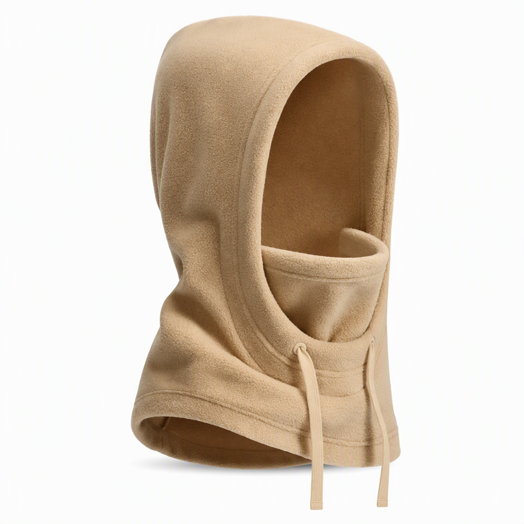 ❄️ Offre Limitée -50% ✨ Cagoule Thermique Polaire Double Épaisseur — Anti-Buée & Coupe-Vent ⛷️