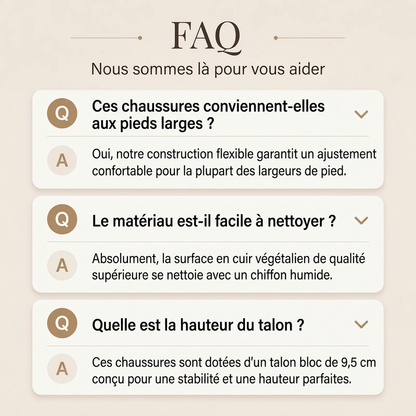 ⏳Liquidation totale⏳Escarpins femme à talons hairs épais et bout pointu élégants