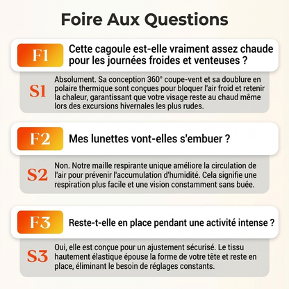 💥 Soldes de fin d'année - 40% de réduction 💞 Masque intégral coupe-vent pour utilisation hivernale, unisexe