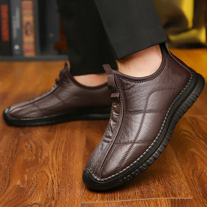 ⏳Liquidation totale⏳Chaussures de marche pour homme, à semelle antidérapante et doublure pelucheuse