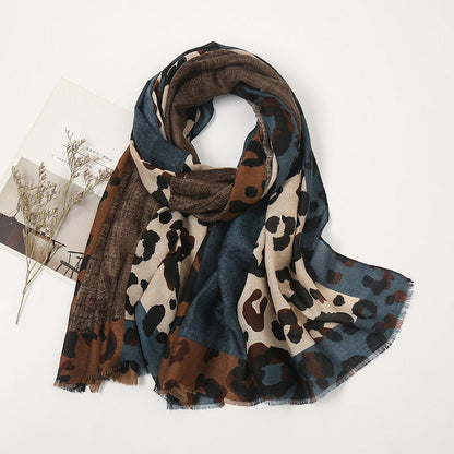 🧣 Écharpe-châle polyvalente et légère à imprimé léopard 🐆✨ – 50 % de réduction | Garantie « satisfait ou remboursé » de 30 jours