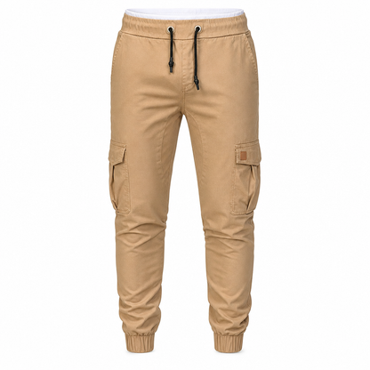 🎁Soldes ! Prix cassés🌍Pantalon Jogger Cargo Unisexe Couleur Unie Décontracté