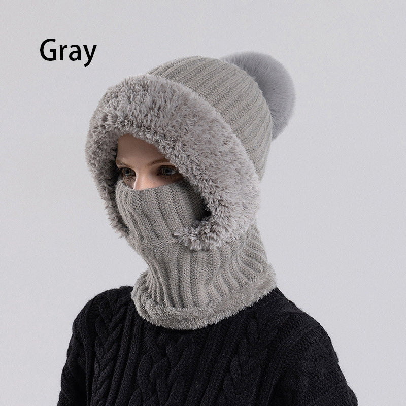 🎁Promotion spéciale : -50 % DE RÉDUCTION👒Bonnet Écharpe et Masque 3-en-1 Tricoté d'Hiver pour Femmes