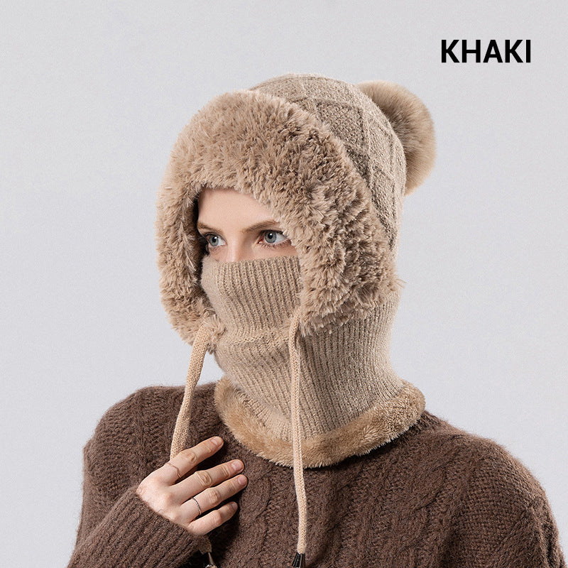 Cagoule d’Hiver 3-en-1 pour Femme