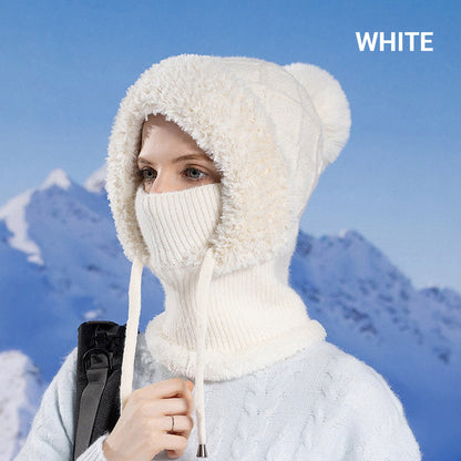 Cagoule d’Hiver 3-en-1 pour Femme