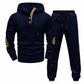 🍂 Ensemble homme 2 pièces : sweat à capuche et pantalon, style décontracté automne-hiver ✨
