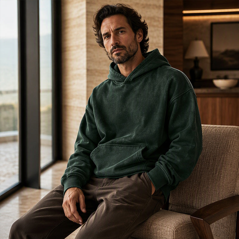 🧶 Sweat à capuche ample unisexe, confortable et tendance ✨