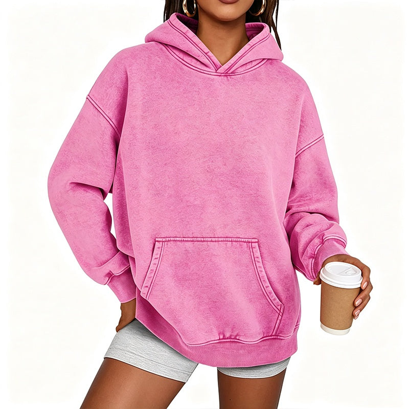 🧶 Sweat à capuche ample unisexe, confortable et tendance ✨