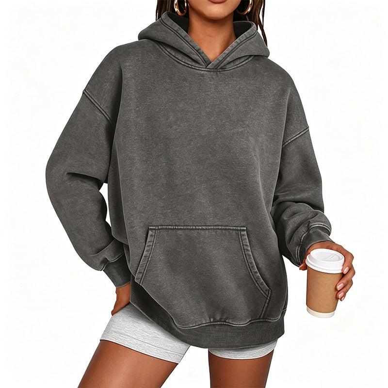🧶 Sweat à capuche ample unisexe, confortable et tendance ✨
