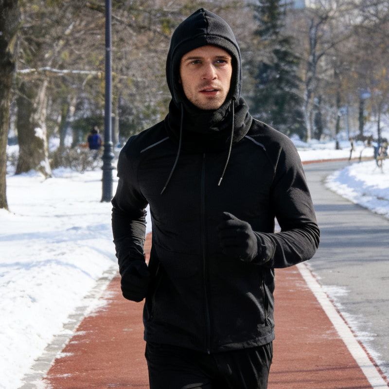 Masque facial et cagoule thermiques d'hiver tout-en-un