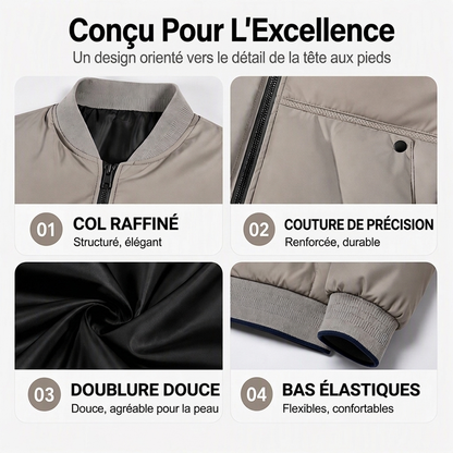 👜 -50 % sur toute la mode femme ! ✨Veste de baseball chaude d'hiver pour homme