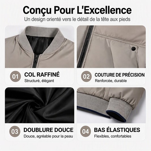 👜 -50 % sur toute la mode femme ! ✨Veste de baseball chaude d'hiver pour homme