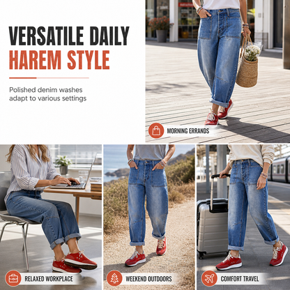 Jeans extensibles pour femmes grandes tailles, taille mi-haute, pantalons en jean à jambe barrée courte avec ourlet retroussé et poches plaquées cousues