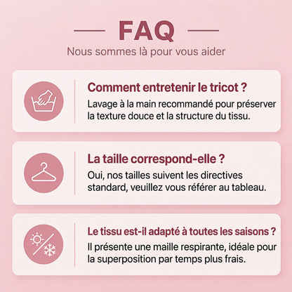 💖Soldes ! Prix cassés💖Robe en tricot côtelé à col rabattu pour femme