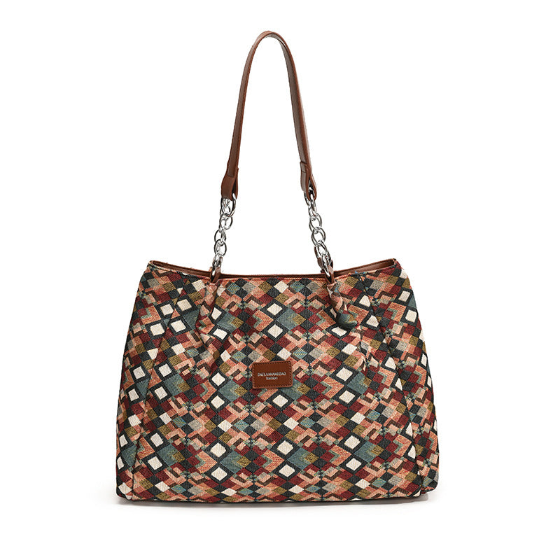 🎁 Nouveautés 💥 Dernier jour de soldes -50 % 💥 Tendance et spacieux | Grand cabas à imprimé léopard