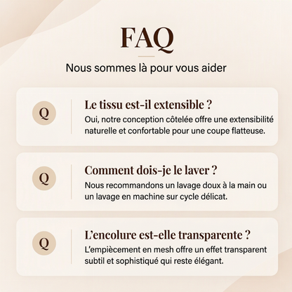 💖Haut à manches longues en maille avec patchwork et col en V pour femme
