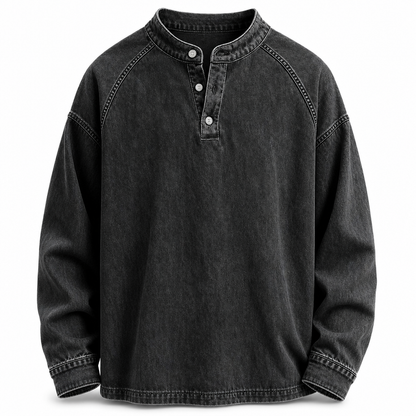 ✨ Ce sweat décontracté vintage oversize pour homme joue la carte cool sans effort 👕