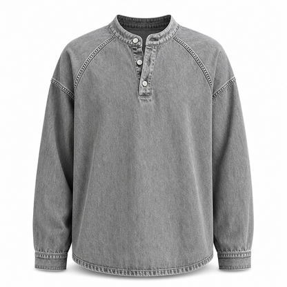 ✨ Ce sweat décontracté vintage oversize pour homme joue la carte cool sans effort 👕
