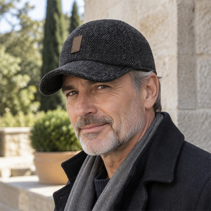 🧢 Casquette de baseball chaude pour homme, avec protège-oreilles confortable ❄️
