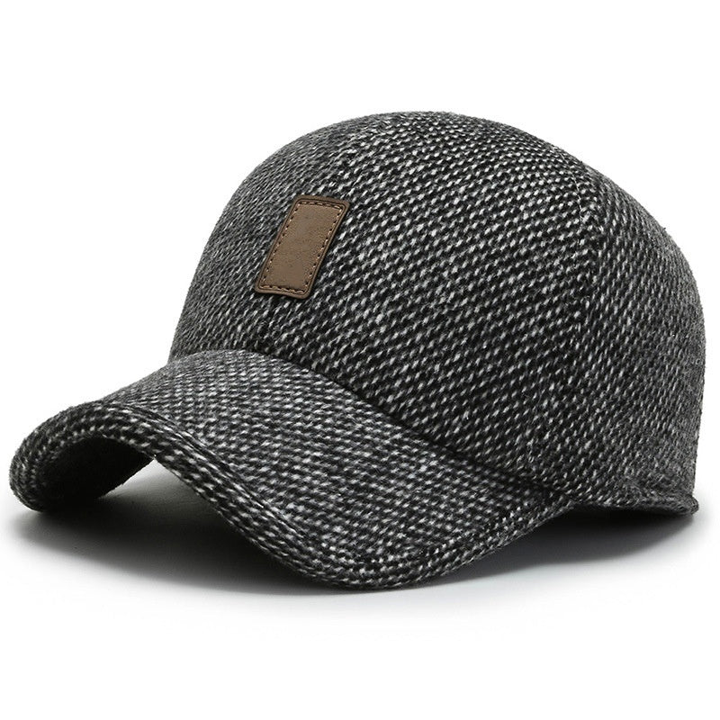 🧢 Casquette de baseball chaude pour homme, avec protège-oreilles confortable ❄️