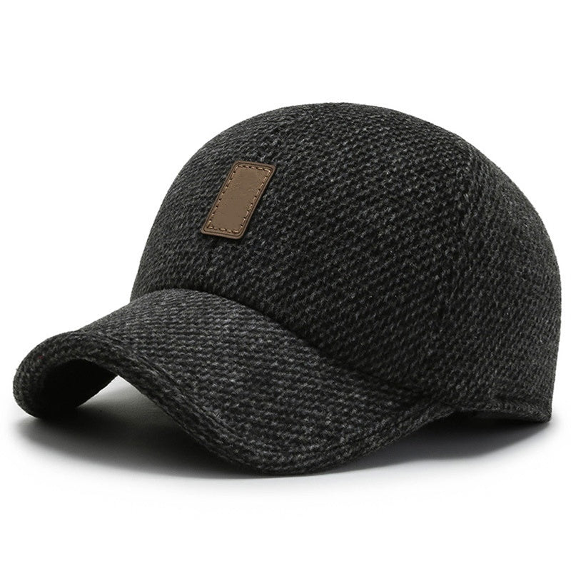 🧢 Casquette de baseball chaude pour homme, avec protège-oreilles confortable ❄️