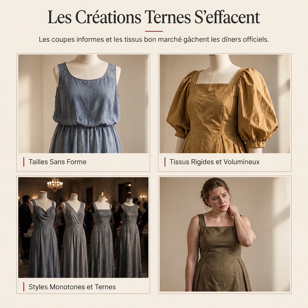 ✨ Robe de soirée élégante pour femme, bicolore noire, coupe ajustée et taille cintrée 💃