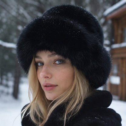 ✨ Ce chapeau pour femme en fausse fourrure mise sur la chaleur et l’élégance, facile à porter au quotidien 🧢