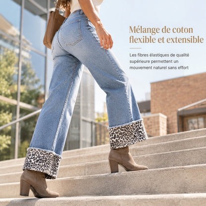 👖 Confortable et intemporel | Jean bleu décontracté pour femme
