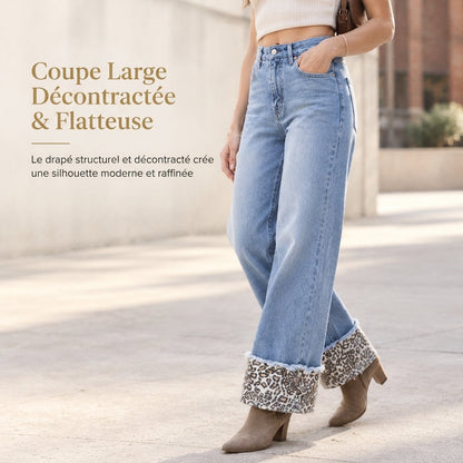 👖 Confortable et intemporel | Jean bleu décontracté pour femme